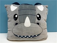 Rhinoceros Nap Pal Pillow/Nap Pad