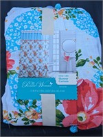 $34 Pioneer Woman Vintage Floral Shower Curtain $5