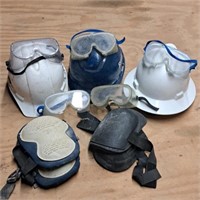 Safety Helmets, Goggles & Knee Pads