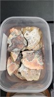 2 BOXES OF ROCK SLABS