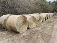 26 Round Bales grass hay