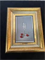 Marisa Mallol Painting "Three Cherries"