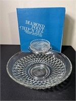 Diamond Point Chip N Dip By Indiana Glass