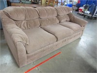 brown 7ft sofa