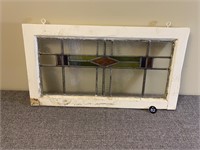 Stained Glass Transom Window Panel