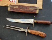 Indian carving set