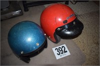 (2) Helmets