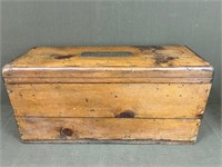 Antique "Jolly Box" Pine Box