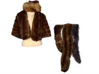 Fur Cape, Stole, Hat & Collars