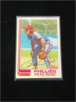 1982 TOPPS Pete Rose Card