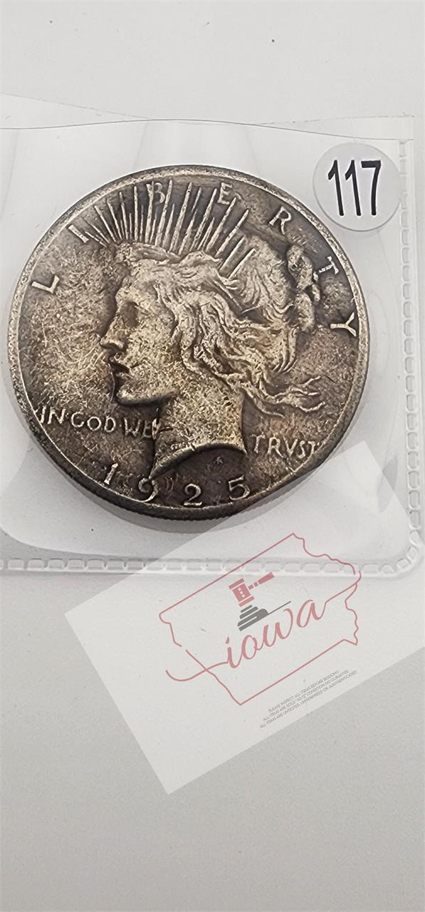 1925 Peace Dollar