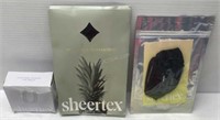 Lot of 3 Ladies Sheertex Tights/Mask/Scrunchie NEW