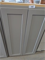 Grey Upper Cabinet - 24" wide