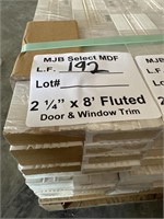 192lft X YOUR BID 2 1/4"x8' DOOR AND WINDOW TRIM