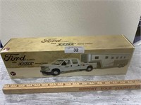 First Gear Ford F-250 w/Exiss horse trailer, 1/34,