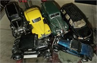 Assorted Vintage Cars, etc