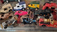 Assorted Vintage Cars, etc