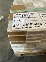 192lft X YOUR BID 2 1/4"x8' DOOR AND WINDOW TRIM