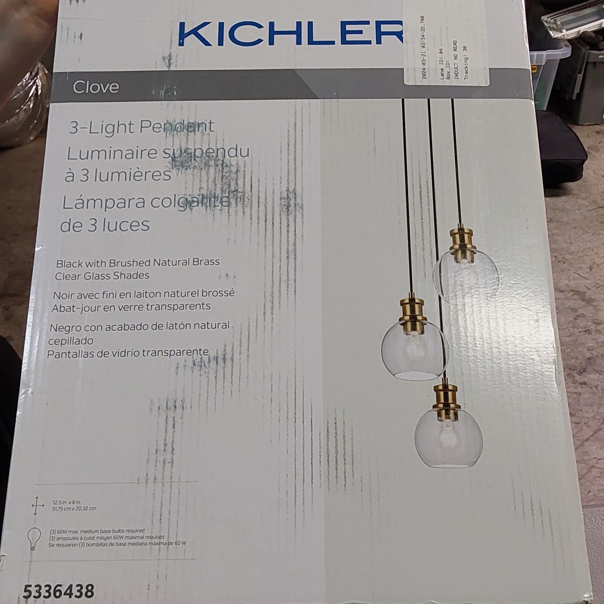 Kichler 3 Light Pendant