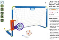 Little Tikes 2-in-1 Water Soccer/Football Sports