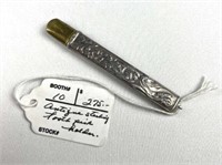 Sterling Silver Vintage Toothpick Holder