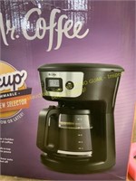 Mr. Coffee 12cup coffee maker (DAMAGED)