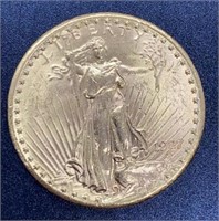 1927 Saint-Gaudens $20 Gold Coin