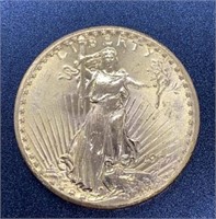 1927 Saint-Gaudens $20 Gold Coin