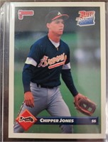 1993 Chipper Jones RC Donrusss #721