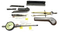 Lot: Assorted vintage machinist tools, includes