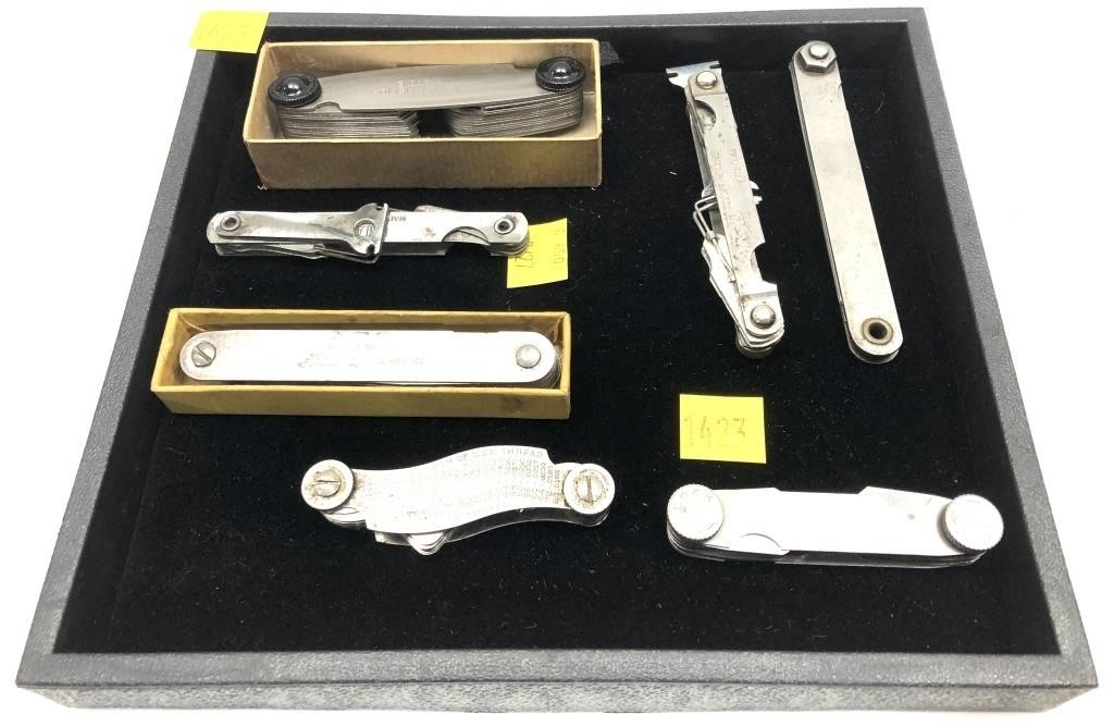 Lot: assorted Machinist tools/ gauges