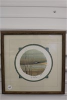 Framed P Buckley Moss Signed