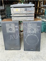 Technics stereo set  - not tested