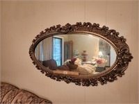 Vintage Oval Mirror