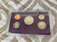 1990 United States Proof Coin Set Purple Box