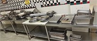 Stainless Steel Pots & Pans- Serving Trays