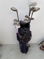 Ladies right handed golf clubs with bag