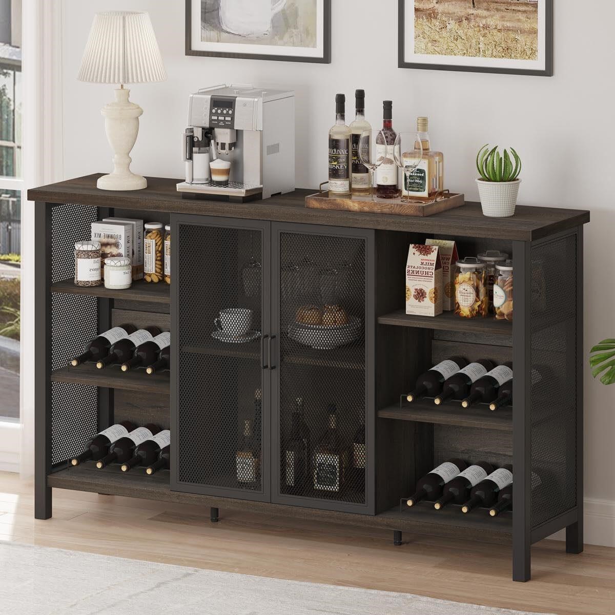 FATORRI Wine Bar Cabinet  32.48' H