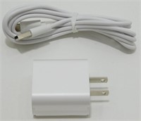 USB to USB-C Cord with Plug, 6.5'