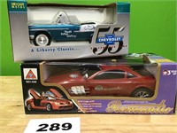 Lot of 2 DieCast Metal Cars