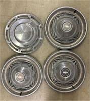 (4) Chevrolet Wheel Covers