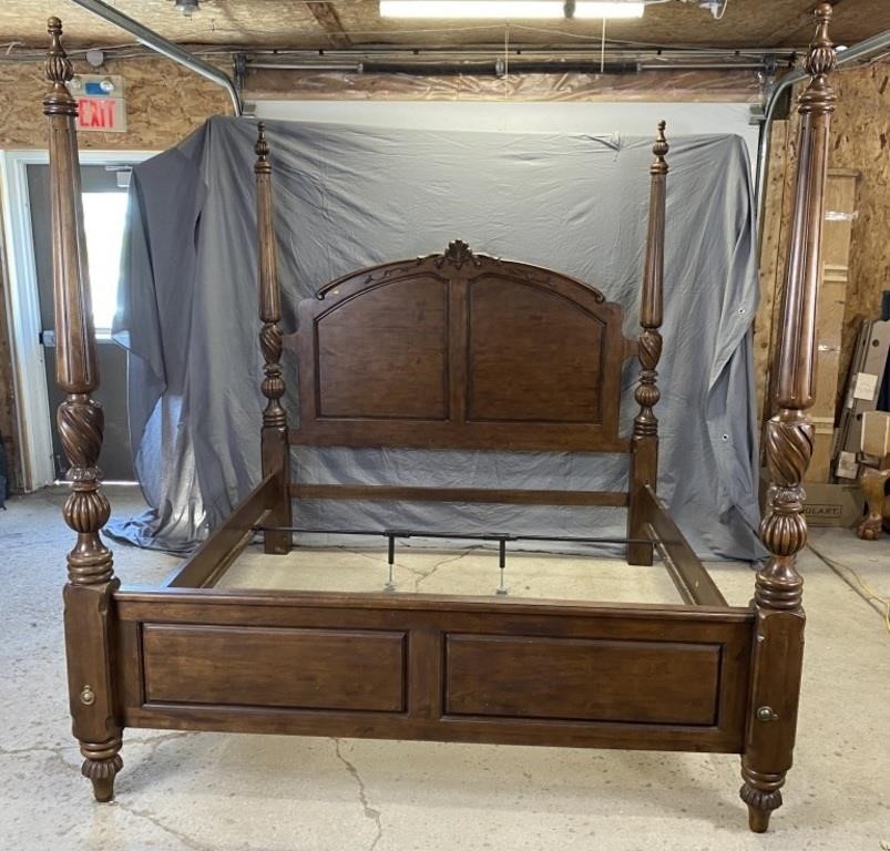 King Size 4 Poster Bed
