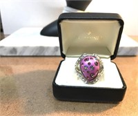JEWELRY / PINK RING / SIZE 10