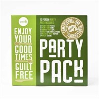 Greenlid 12 Person Compostable Party Pack