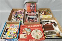 Grab Bag Lot: Comics, Horror Books, Vintage Toys