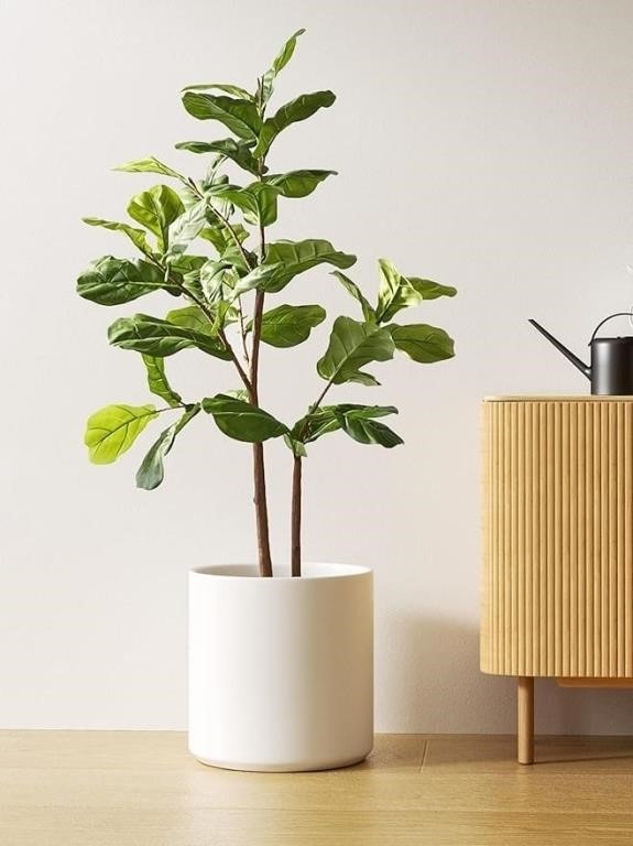 Le Tauci 12 Inch Pot For Plants, Ceramic Large