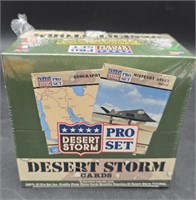 #3 1991 Pro Set Desert Storm Military Cards Sealed