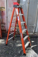 Werner 6' Fiberglass Aluminum Ladder