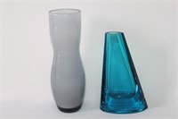 Two Art Glass Vases,