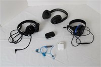 Assorted Earbuds and Headphones